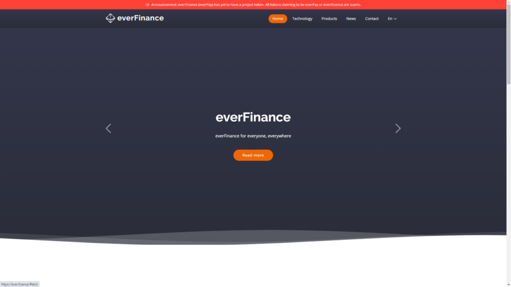 everFinance Token