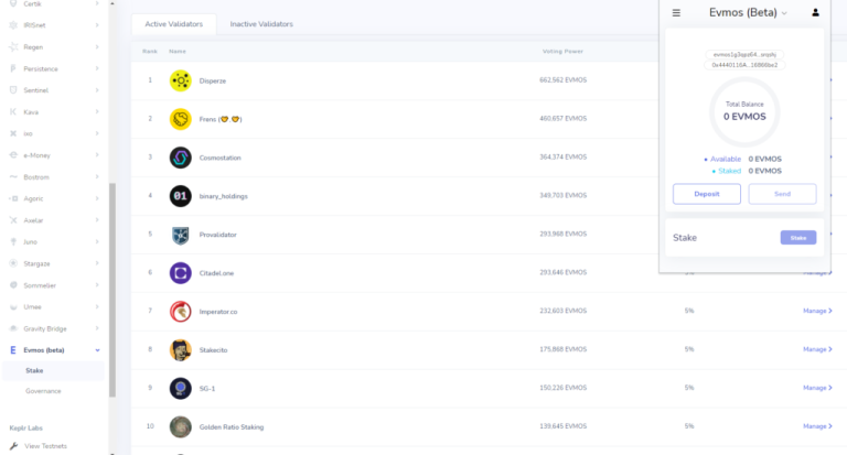 Keplr wallet