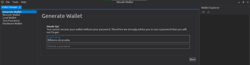 Wasabi Wallet Tutorial